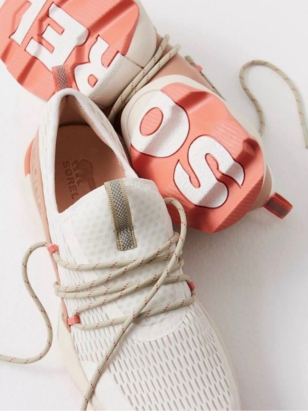 Sorel Kinetic Impact Sneakers - Sea Salt